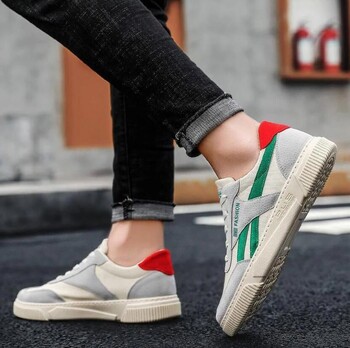 Ανδρικά παπούτσια Vulcanized 2025 Flat casual παπούτσια Μόδα Άνοιξη φθινόπωρο Παπούτσια καμβά Περπάτημα αθλητικά παπούτσια για ανδρικά παπούτσια