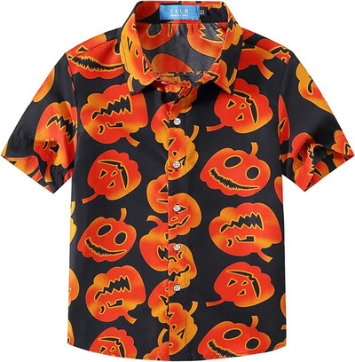 Helovino vakarėlio drabužiai Vyriški šventiniai marškinėliai trumpomis rankovėmis Vasaros laisvalaikio gatvės marškinėliai 2023 m. Nauji vyriški lauko siaubo Harajuku marškinėliai