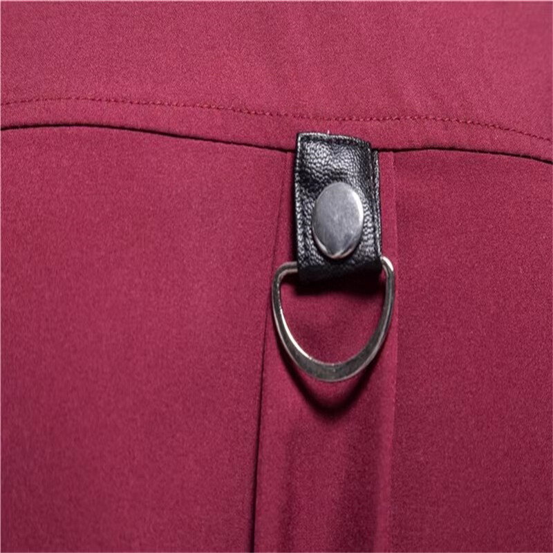 Meeste lühikeste varrukatega särk, kostüüm ööklubi Cosplay Meeste puuvillane särk