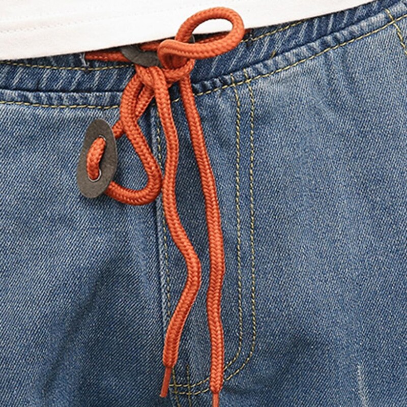 Sutraukiamas raištelis elastiniu juosmeniu Džinsinės kelnės Džinsai Didesnio dydžio Kasdieniai Jogger Stretch Aukštu Liemenu Skinny Jeans Seksualūs antblauzdžiai aptemptos kelnės