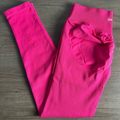 Impact säärised Naiste Curl Up Õmblusteta joogapüksid Kvaliteetsed säärised Madala soonikuga fitnesspüksid Kõrgelt venivad fitnessi säärised