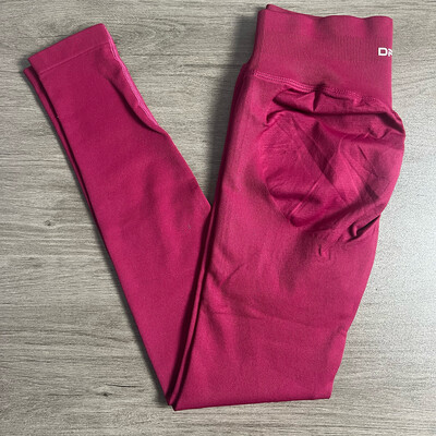 Impact säärised Naiste Curl Up Õmblusteta joogapüksid Kvaliteetsed säärised Madala soonikuga fitnesspüksid Kõrgelt venivad fitnessi säärised