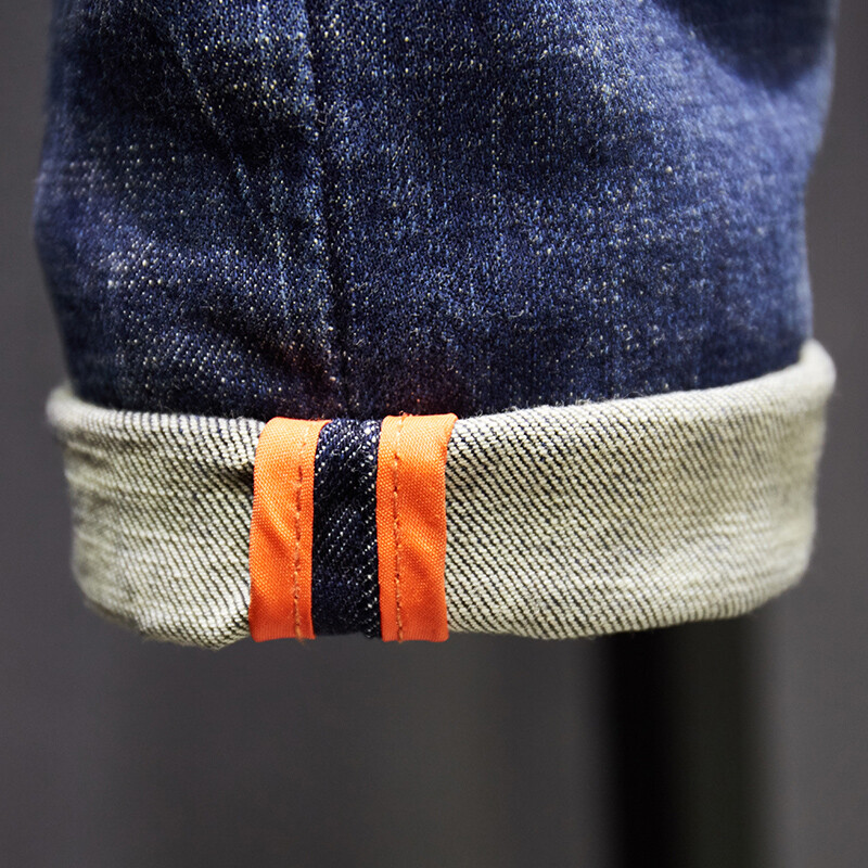 Vyriški džinsai, ploni, tamsiai mėlyni, pavasario rudeniniai, sunaikinti, suplyšę stilingi motociklininkai džinsai džinsiniai kelnės Vyriški hiphopo gatvės drabužiai