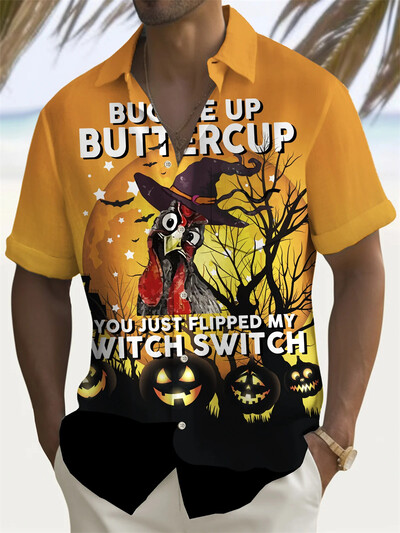 Juodi Goku 2024 marškiniai atvartas madingi havajietiški marškiniai trumpomis rankovėmis laisvi vyriški marškiniai kasdieniai socialiniai aukščiausios klasės marškiniai marginti