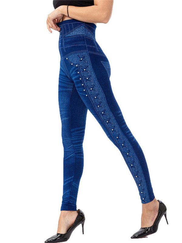 CUHAKCI karoliukų dizainas plonas aukštu juosmeniu seksualios antblauzdžiai elastinės besiūlės liesos pieštukų kelnaitės, moteriškos treniruotės, bėgimo leggins