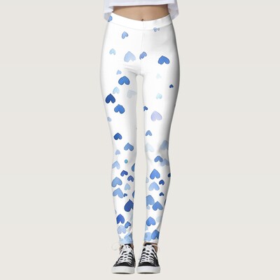 Naiste ja tüdrukute taskuteta säärised sõbrapäeva südame gradiendiga 3D-printidega allääred poiste lühikeste pükste jaoks Naiste aluspesu