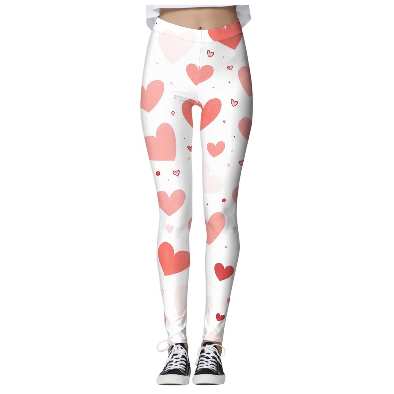 Naiste ja tüdrukute taskuteta säärised sõbrapäeva südame gradiendiga 3D-printidega allääred poiste lühikeste pükste jaoks Naiste aluspesu