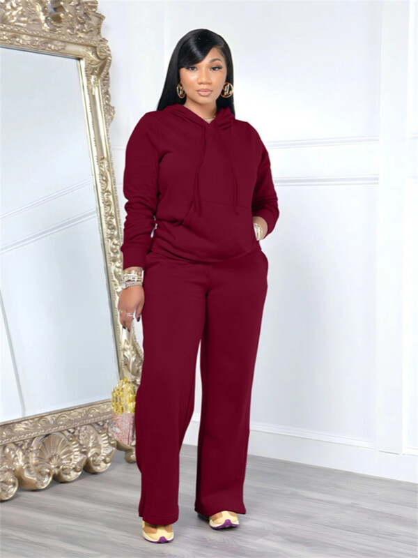 Gatvės vilnos 2 dalių komplektai Moteriškos aprangos rudens drabužiai 2024 m. Moteriški megztiniai megztiniai ir kelnių rinkiniai Kasdienis megztinio kostiumas, moteriškas rinkinys