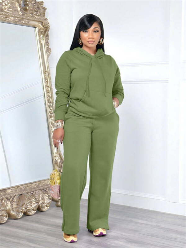 Gatvės vilnos 2 dalių komplektai Moteriškos aprangos rudens drabužiai 2024 m. Moteriški megztiniai megztiniai ir kelnių rinkiniai Kasdienis megztinio kostiumas, moteriškas rinkinys