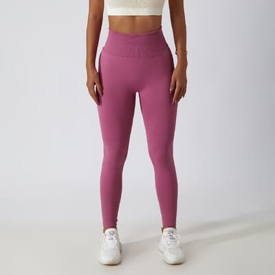 Jambiere de ridicare a fundului Pantaloni de yoga fără sudură Legging Push Up Colanți de femei Pantaloni de fitness Pantaloni de yoga pentru femei cu talie înaltă de șold piersici