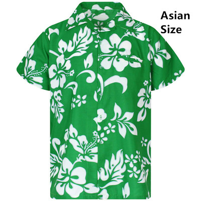 Vīriešu krekls Vasaras krekls ar īsām piedurknēm havajiešu personalizēts raksts 3D drukāšana ikdienas darbs brīvdienās ērts dizains