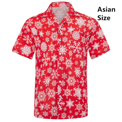 Vīriešu krekls Vasaras krekls ar īsām piedurknēm havajiešu personalizēts raksts 3D drukāšana ikdienas darbs brīvdienās ērts dizains