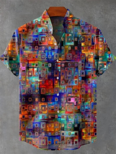 Madingi marškinėlių modelio drabužiai trumpomis rankovėmis, marginti aukščiausios kokybės mados margintais skalbiniais