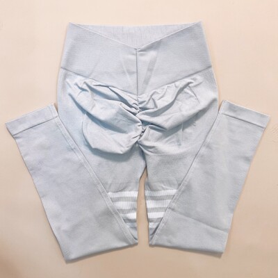 Moterų V nugaros linijos antblauzdžiai treniruoklių salė, fitnesas, atletika