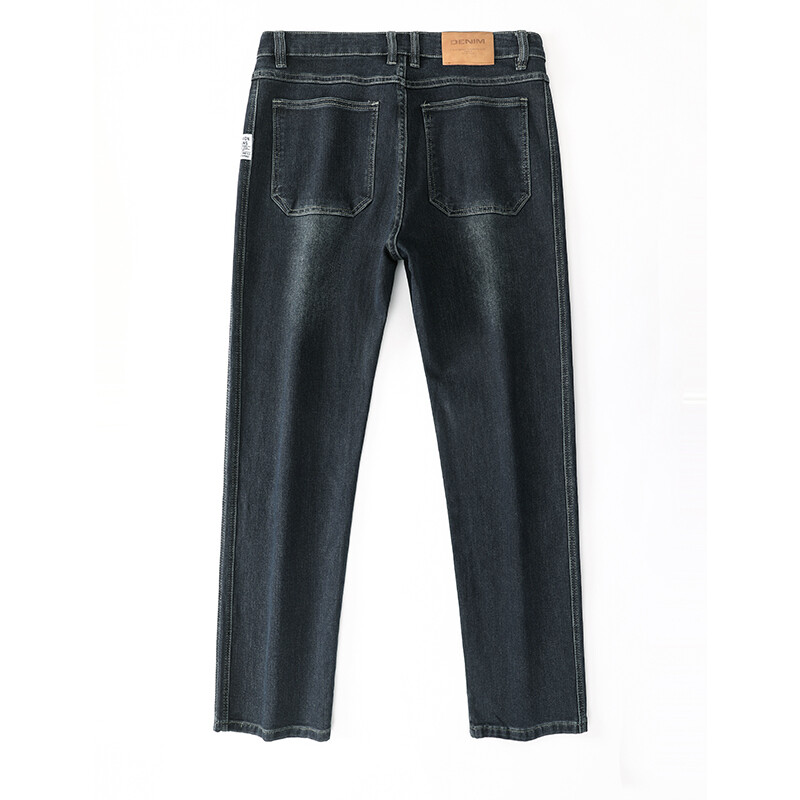 2025 m. naujos populiarios „Baggy Jeans“ vyriškos rudeninės ir žieminės laisvos tiesios plačios verslo kelnės