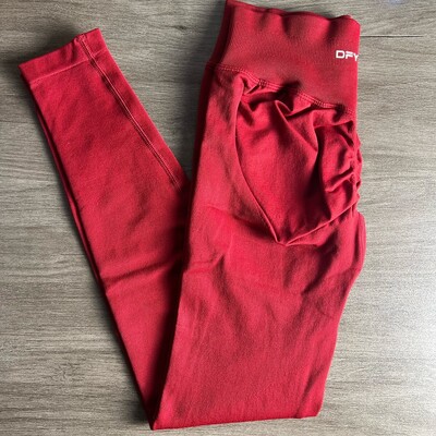 Impact Antblauzdžiai Moteriškos susirangiusios besiūlės jogos kelnės Aukštos kokybės antblauzdžiai sportinės kelnės su mažais briaunomis Ištemptos fitneso pėdkelnės