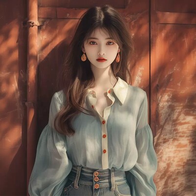 Šifoniniai vintažiniai moteriški marškiniai Vasaros naujiena, 2024 m. solidžių korėjietiškų drabužių išpardavimas Laisvos viršūnės ilgomis rankovėmis Elegantiškos moteriškos palaidinės