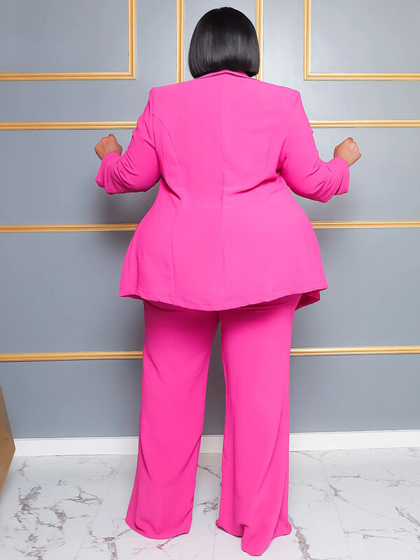 Wmstar liela izmēra sieviešu apģērbu komplekts divdaļīgs, stingrs karjeras uzvalks, bikšu komplekti biroja sievietēm ar pārsēju, vairumtirdzniecība, piegāde