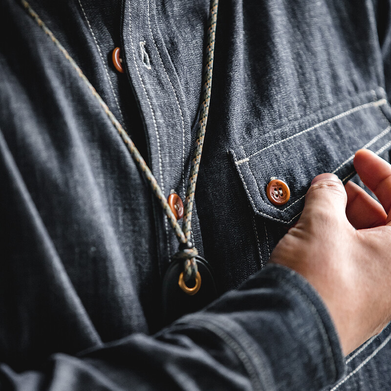 Maden Men Vintažiniai ilgomis rankovėmis Vakarų kaubojų džinsiniai marškiniai Viršutiniai drabužiai Tough Guy marškinėliai Vyriški medvilniniai laisvalaikio marškiniai XXL XXXL