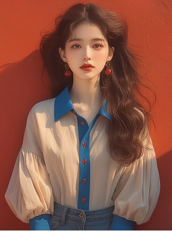 Vintage naiste pluusid Uued kevad/suvised puuvillased linased särgid, Korea riided, pikkade varrukatega naiste topid