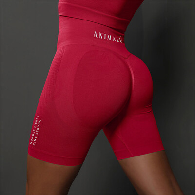2025 ANIMALU Sieviešu bezšuvju šorti sievietēm Push Up Booty Workout Legingi Fitnesa Sporta Īsi Sporta Apģērbi Jogas Šorti