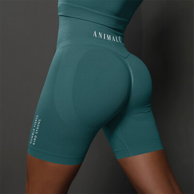 2025 ANIMALU Sieviešu bezšuvju šorti sievietēm Push Up Booty Workout Legingi Fitnesa Sporta Īsi Sporta Apģērbi Jogas Šorti