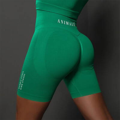 2025 ANIMALU Sieviešu bezšuvju šorti sievietēm Push Up Booty Workout Legingi Fitnesa Sporta Īsi Sporta Apģērbi Jogas Šorti
