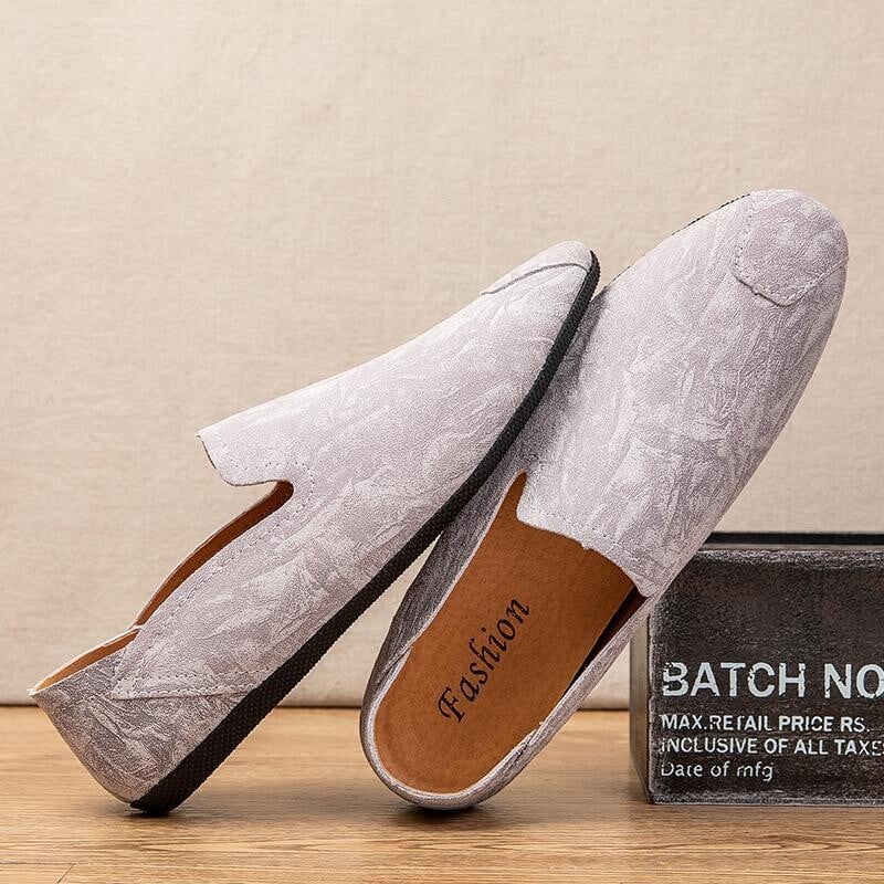 Vyriški batai su smailiu pirštu, 2024 m., nauji vasariniai kvėpuojantys batai, tingus vairavimas, minkštas padas, kasdieniai odiniai batai