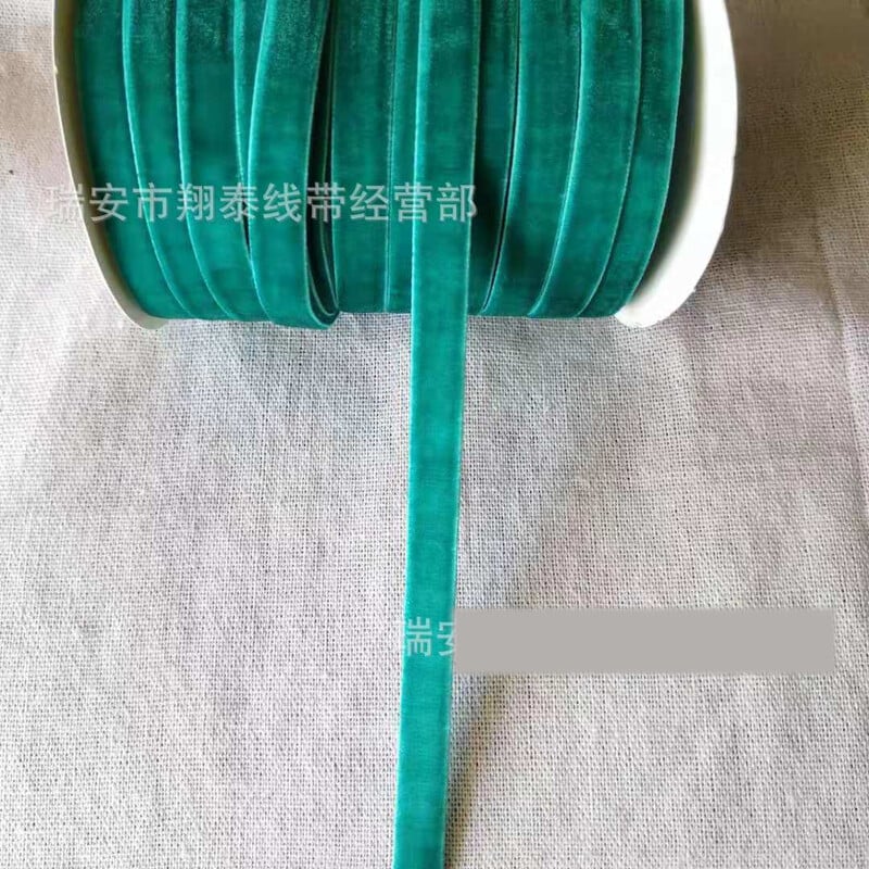 1 см флокираща лента кадифена лента 6 мм кадифена панделка лента от кадифена лента