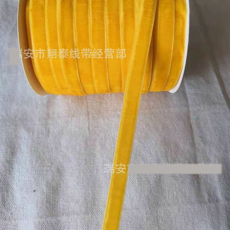 1 см флокираща лента кадифена лента 6 мм кадифена панделка лента от кадифена лента