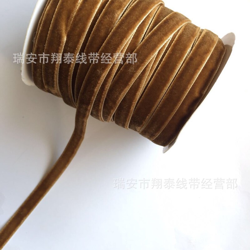 1 см флокираща лента кадифена лента 6 мм кадифена панделка лента от кадифена лента