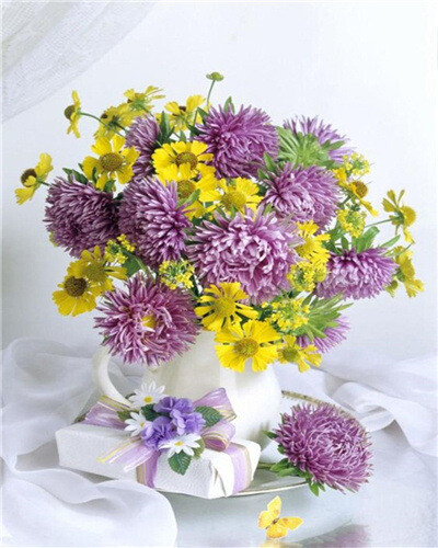 Siuvinėjimas kryželiu Europos stiliaus gėlių siuvinėjimo gamykla tiesioginis pardavimas užsienio prekyba Amazon tarpvalstybinis karštas išpardavimas „pasidaryk pats“ rankų darbo dekoravimas gyvenamasis kambarys