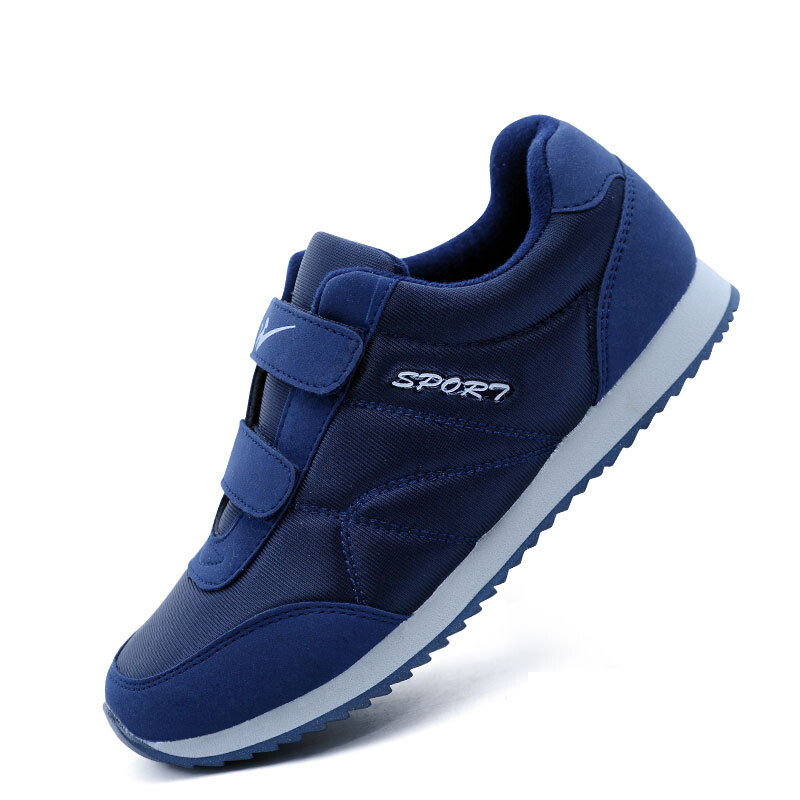 Обувки за ходене за средна и напреднала възраст дамски спортни обувки с меко дъно неплъзгащи се туристически обувки за възрастни родители обувки за възрастни четири сезона