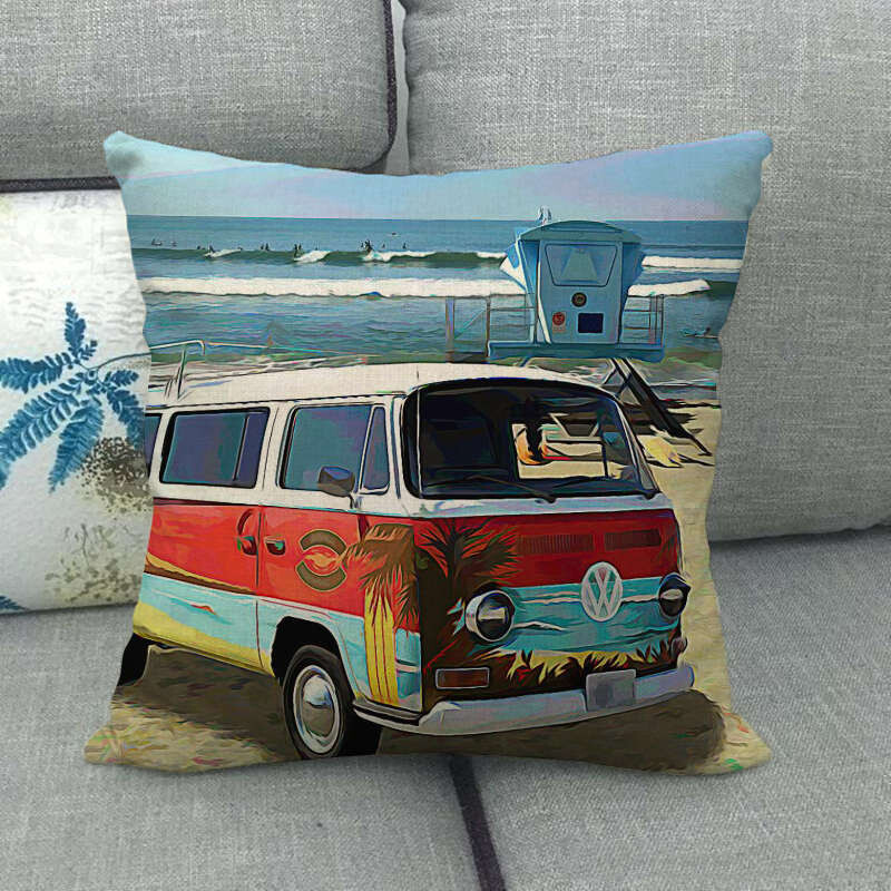 Фабрични директни продажби нова кола за дома мека декорация ленена калъфка за възглавница