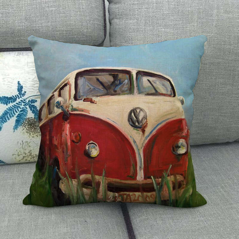 Фабрични директни продажби нова кола за дома мека декорация ленена калъфка за възглавница