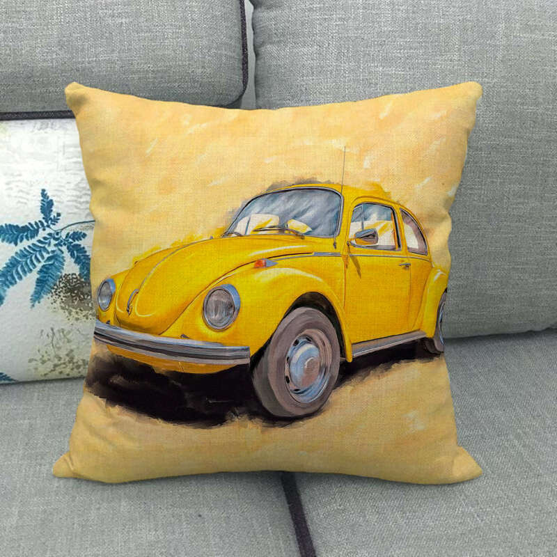 Фабрични директни продажби нова кола за дома мека декорация ленена калъфка за възглавница