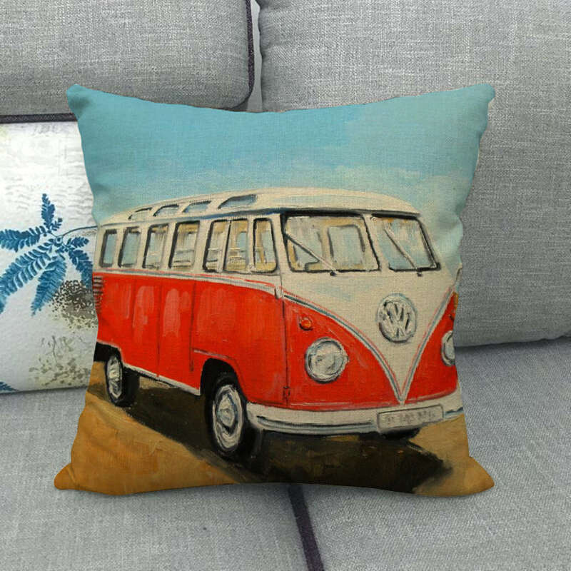 Фабрични директни продажби нова кола за дома мека декорация ленена калъфка за възглавница