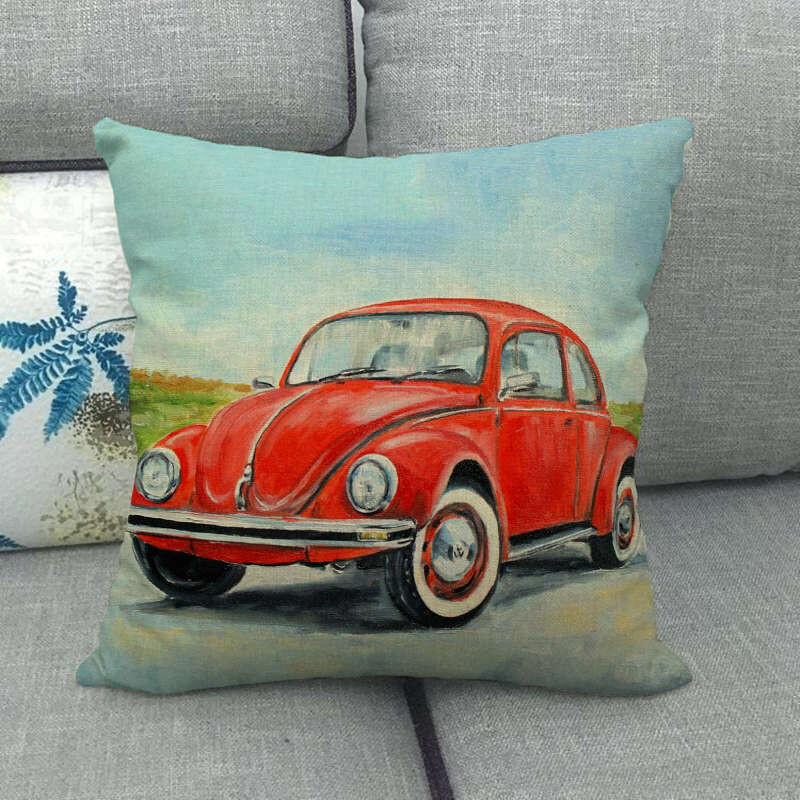 Фабрични директни продажби нова кола за дома мека декорация ленена калъфка за възглавница