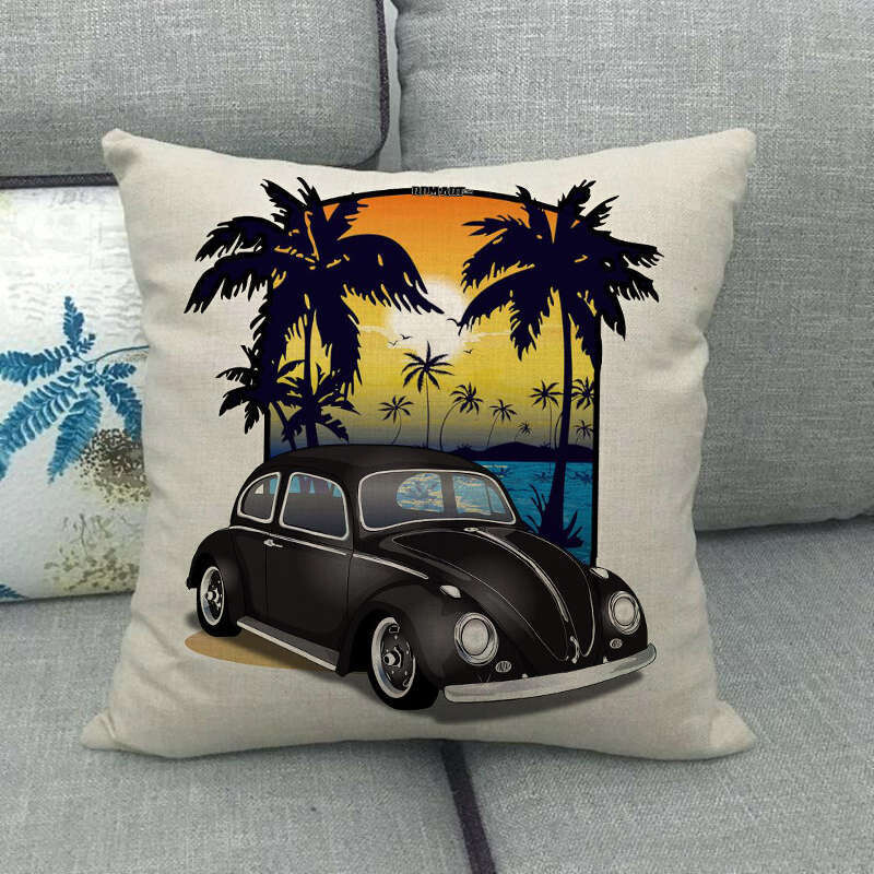 Фабрични директни продажби нова кола за дома мека декорация ленена калъфка за възглавница