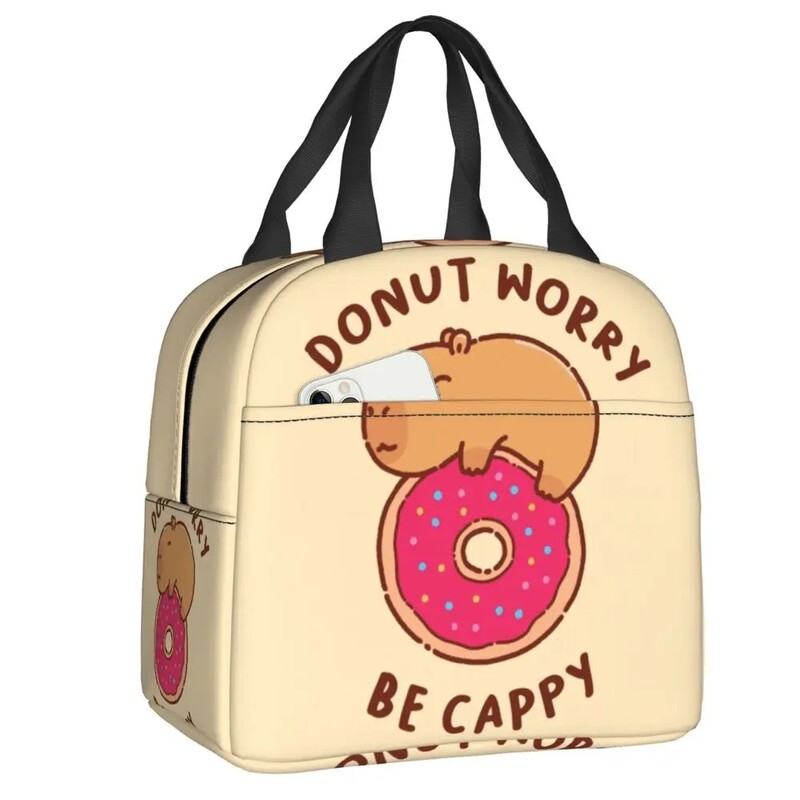 Изолирана чанта за обяд Capybara за фабрична продажба на едро 