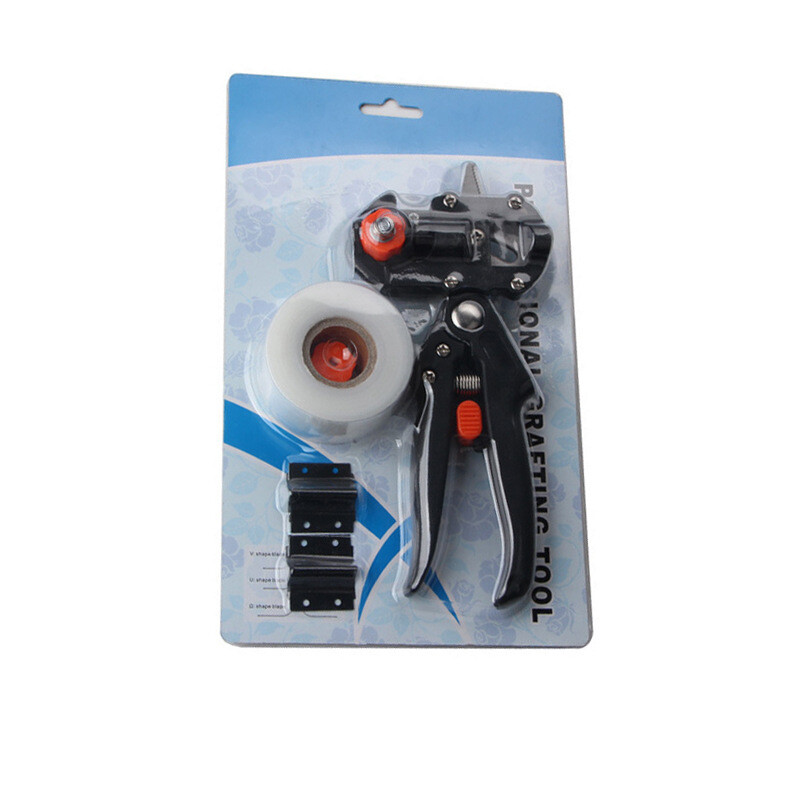 Tarpvalstybinių karštų produktų pardavimas trijų spalvų skiepijimo žirklių rinkinys storų šakų genėjimo žirklių rinkinys ir plėvelių derinys