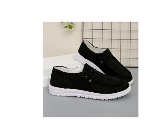 Външна търговия Ежедневни обувки с големи размери за жени 2024 пролет и есен нови европейски и американски мокасини с плоско дъно и ниска горна част за жени