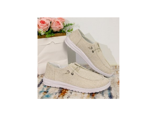Външна търговия Ежедневни обувки с големи размери за жени 2024 пролет и есен нови европейски и американски мокасини с плоско дъно и ниска горна част за жени