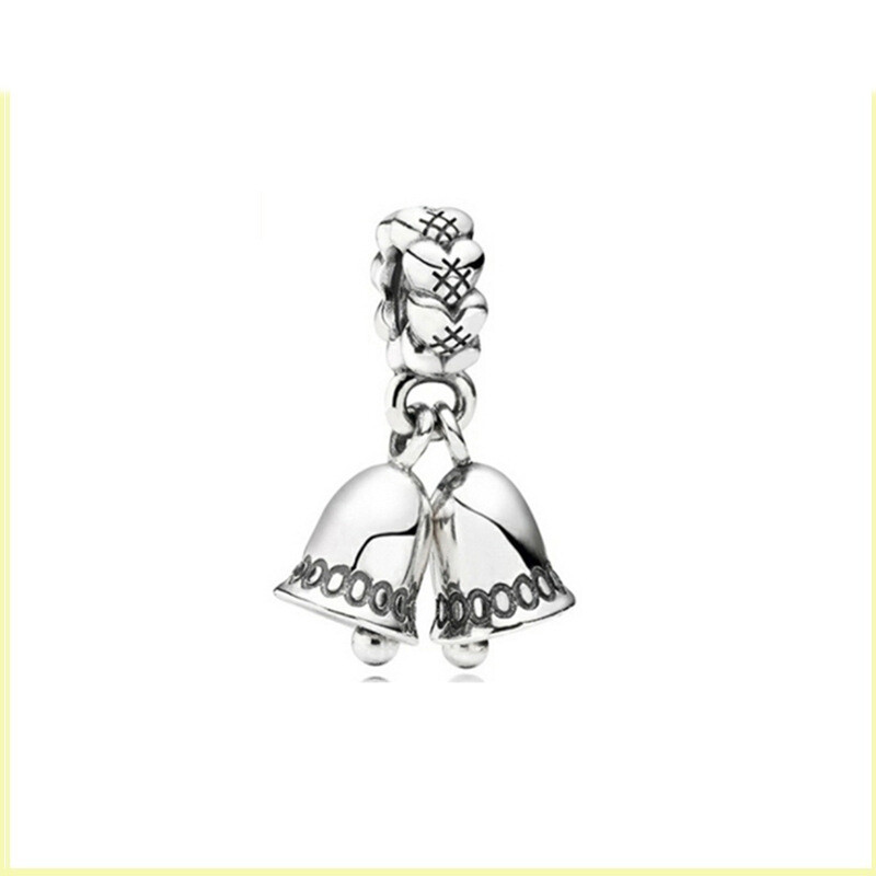 Panjia бяло медно покритие от сребро Направи си сам низ балон с горещ въздух велосипед земя самолет камбана творчески стил мъниста