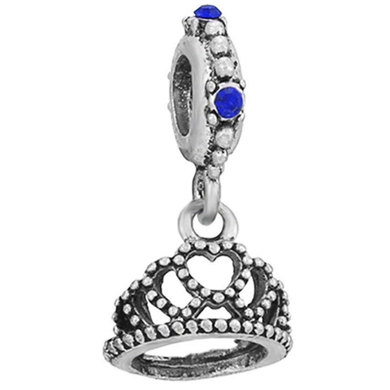 E-komercija piegādā karsti pārdodamu dimanta kulonu ar zilām violetām pērlītēm, izdariet vairākas rūpnīcas vietas 