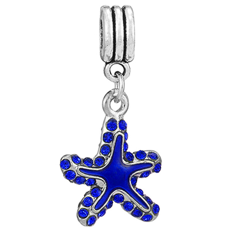 E-komercija piegādā karsti pārdodamu dimanta kulonu ar zilām violetām pērlītēm, izdariet vairākas rūpnīcas vietas 