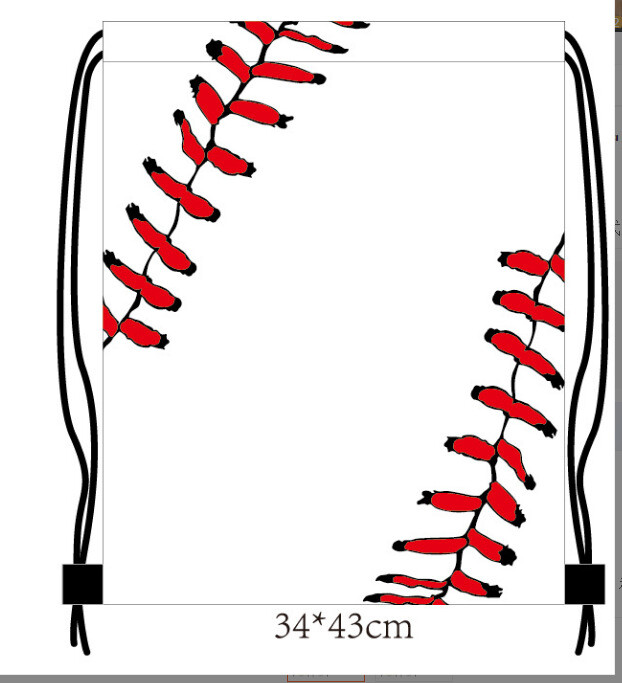 Чанта за раница с шнур за четири рамена за Световно първенство по футбол преносима чанта за съхранение полиестерна ръчна чанта с шнур чанта за шнур по поръчка
