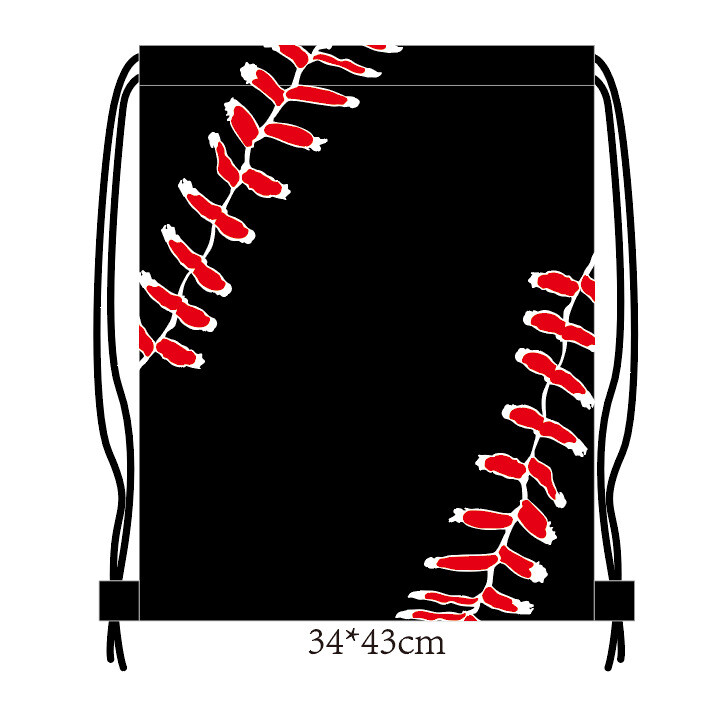 Чанта за раница с шнур за четири рамена за Световно първенство по футбол преносима чанта за съхранение полиестерна ръчна чанта с шнур чанта за шнур по поръчка