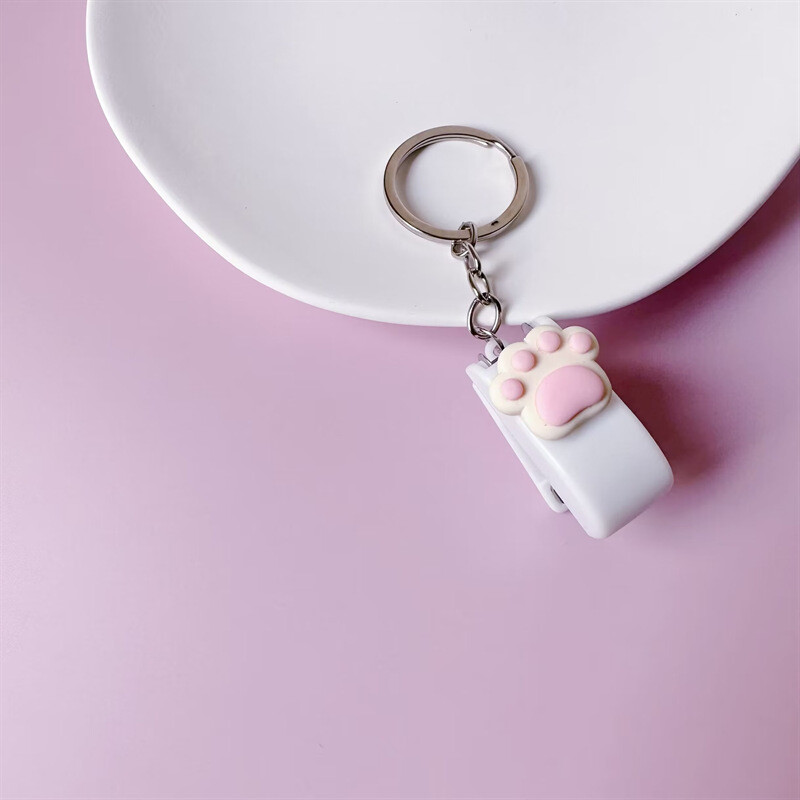 Mielas katės nagų mini segiklis studentui kūrybingas nešiojamas mažas segiklis daugiafunkcis animacinių filmų biuro segiklis