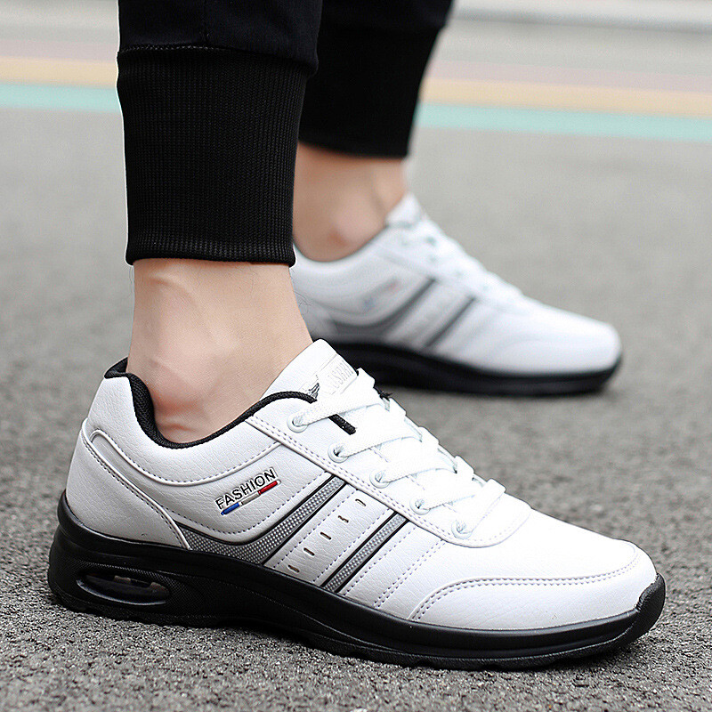 Нов стил на въздушна възглавница, модни спортни мъжки обувки, голям размер трансгранични обувки за голф, дъно от телешка кожа, мъжки ниски обувки